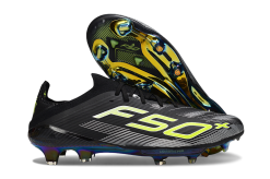 F50+ Lacets FG - Electric Stealth - Noir/Vert fluo
