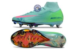 Air Zoom Mercurial Superfly 10 SG Cosmic Speed 2 - Turquoise/Noir ÉDIT
