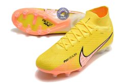 Alternative view of Air Zoom Mercurial Superfly 9 AG Lucent - Jaune/Crépuscule/Barely Grap