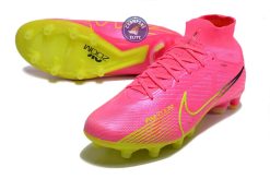 Alternative view of Air Zoom Mercurial Superfly 9 AG Luminous - Rose/Jaune Fluo/Gris