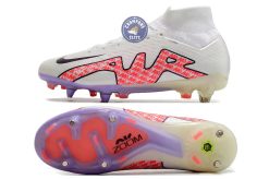 Air Zoom Mercurial Superfly 9 Anticlog SG - Blanc/Rouge/Blanc ÉDITION