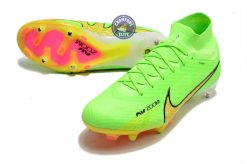 Alternative view of Air Zoom Mercurial Superfly 9 Anticlog SG - Vert/Jaune/Noir/Rose