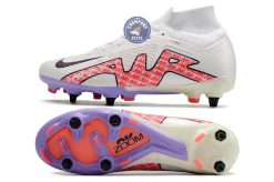 Air Zoom Mercurial Superfly 9 SG - Blanc/Rouge/Blanc ÉDITION LIMITÉE