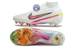 Air Zoom Mercurial Superfly 9 x Rashford Anticlog SG - Blanc/Rose/Oran