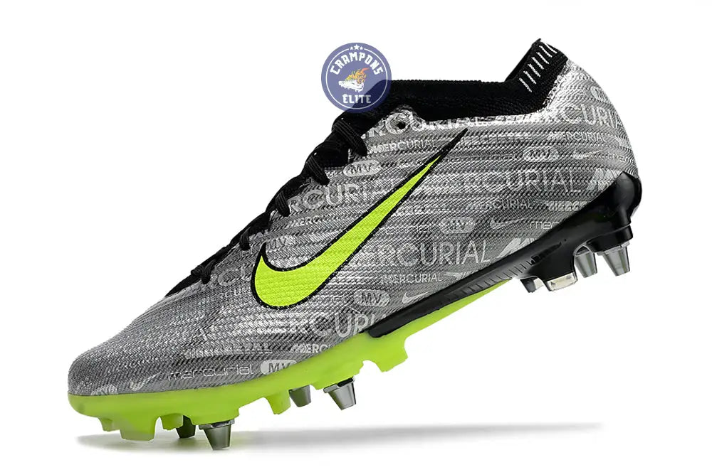 Air Zoom Mercurial Vapor 15 SG XXV - Argenté/Jaune Fluo/Noir – Image 4