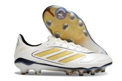 Copa Pure 3 Elite FG Luxe Control Teaser - Blanc/Matte Gold/Noir ÉDITI