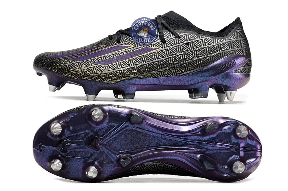 Crazyfast SG - Noir/Violet/Doré