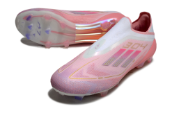 F50 Lamine Yamal Laceless FG - Rose/Blanc
