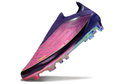 Alternative view of F50 Laceless Lamine Yamal 2 FG - Violet/Rose/Jaune Fluo
