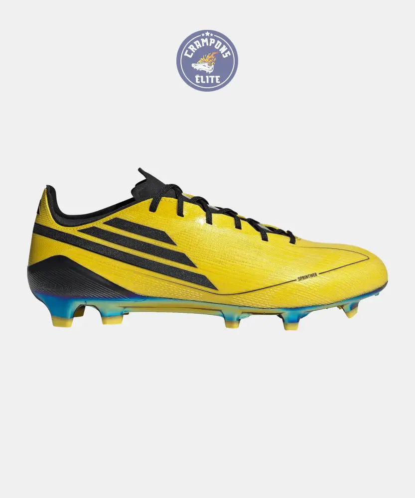 F50 ELITE ADIZERO 2010 FG REMAKE - JAUNE/NOIR ÉDITION LIMITÉE