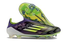 F50 Elite Laceless FG Reborn - Violet/Blanc/Lucid Lemon ÉDITION LIMITÉ