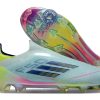 F50 Elite Laceless FG Stellar Icon - Almost Blue/Bleu/Jaune