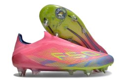 F50 Elite Laceless SG Mystic Victory - Rose/Vert/Blue Fusion