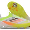 F50 Elite Lacets FG - Blanc/Vert/Jaune/Orange