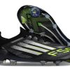 F50 Elite Lacets FG - Electric Stealth - Noir/Argenté/Jaune Fuo
