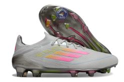 F50 Elite Lacets FG - Gris/Noir/Multicolor