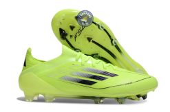 F50 Elite Lacets FG - Jaune Fluo/Noir