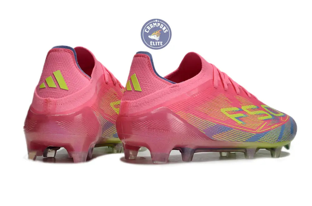 F50 Elite Lacets FG Mystic Victory - Rose/Vert/Blue Fusion – Image 6