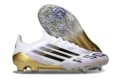 F50 Elite Lacets FG Road to Glory - Blanc/Noir/Doré