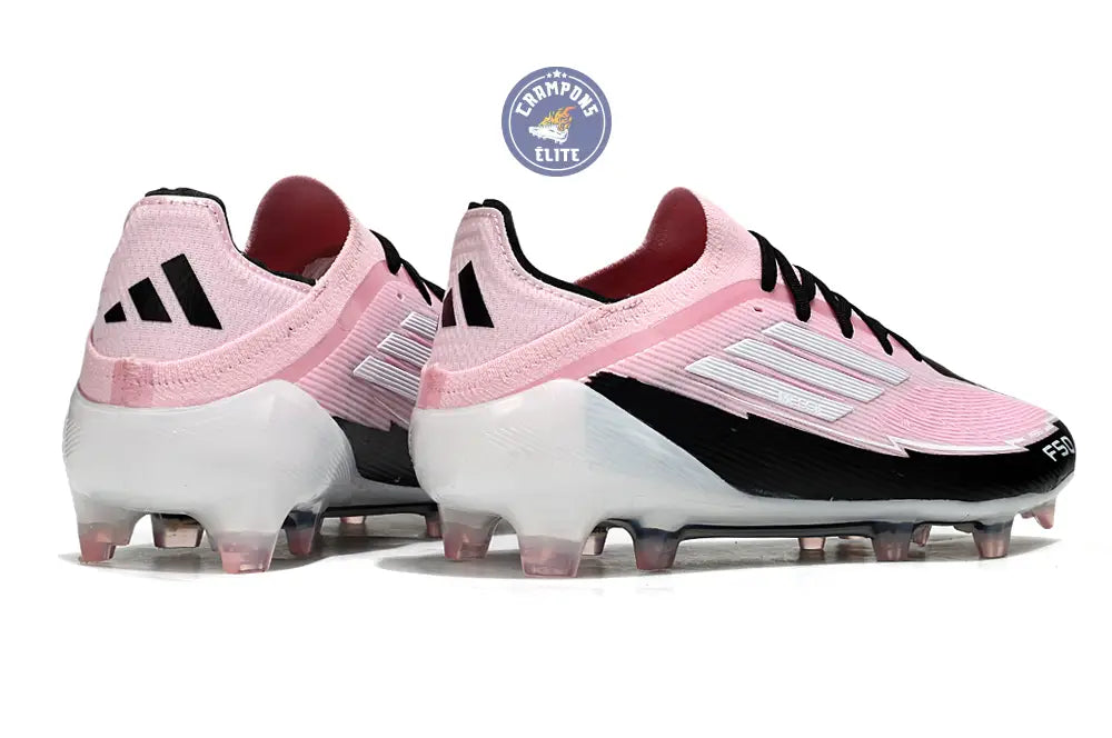 F50 Elite Lacets FG - Rose/Blanc/Noir – Image 6