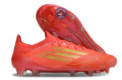 F50 Elite Lacets FG Two Horizons - Rouge/Doré/Rouge ÉDITION LIMITÉE