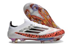 F50+ Lacets FG - Blanc/Rouge/Noir