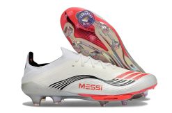F50+ Lacets FG Prestig10 - Blanc/Lucid Red/Argenté