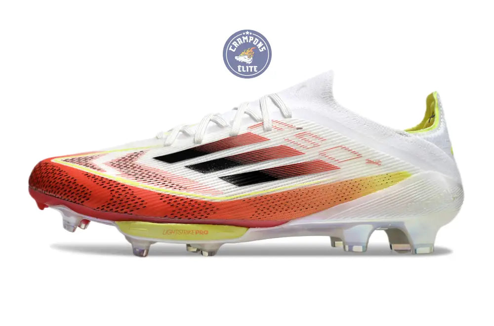 F50+ Lacets FG Pure Victory - Blanc/Noir/Jaune – Image 5