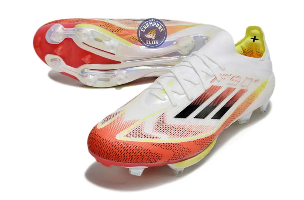 F50+ Lacets FG Pure Victory - Blanc/Noir/Jaune – Image 2
