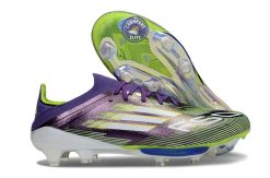 F50+ Lacets FG Radiant Blaze - Violet/Blanc/Vert