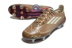 Alternative view of F50 Languette SG Messi X Bad Bunny - Cardboard/Blanc/Turquoise ÉDITION