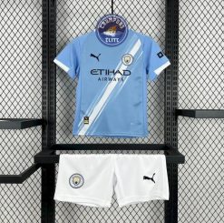 Kits Enfants Manchester City 2025/26 Domicile