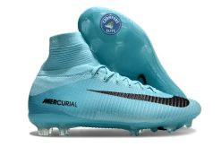 Mercurial Superfly 5 FG Bleu Ciel/Noir