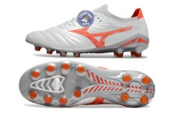 Morelia Neo 4 Beta Elite FG/AG Charge - Blanc/Radiant Red