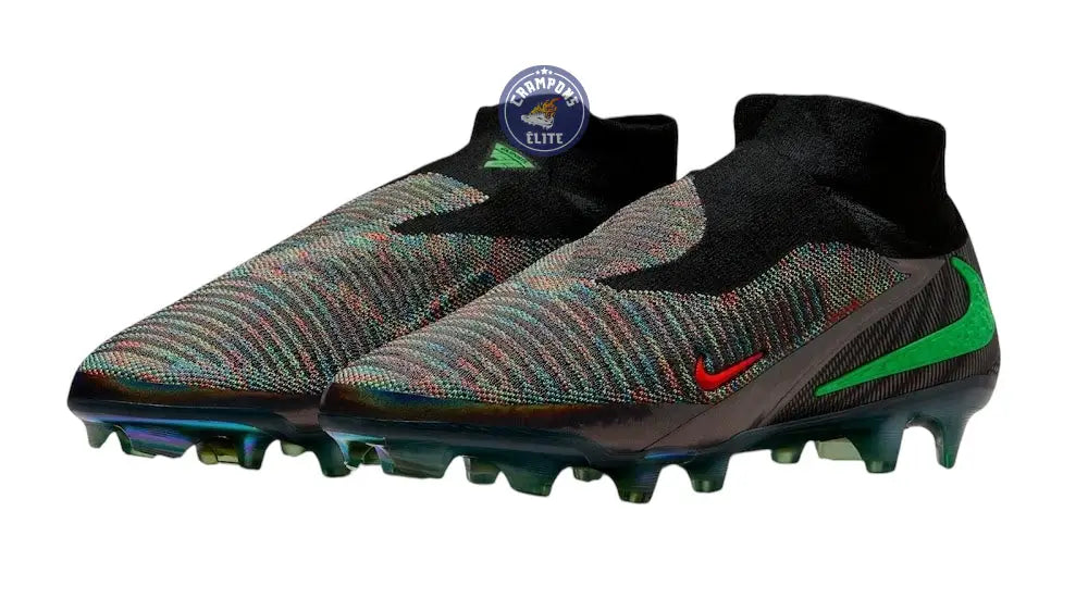 PHANTOM 6 ELITE HIGH CUT FG x EA SPORTS - Noir/Vert/Multicouleur