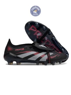 Predator Elite Fold-over Tongue AG Stealth Victory - Noir/Gris/Lucid R