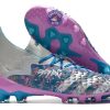 Predator Freak Lacets FG - Gris/Rose/Bleu