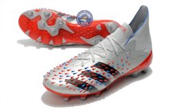 Alternative view of Predator Freak Lacets FG Showpiece - Argenté/Noir/Rouge
