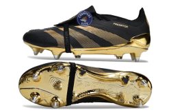 Predator League Fold-over Tongue SG Belligold - Noir/Doré ÉDITION LIMI