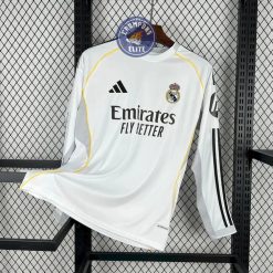 Real Madrid 2025/26 Domicile à manches longues