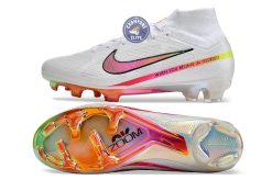 Alternative view of Superfly 9 Elite FG x Marcus Rashford Blanc/Rose