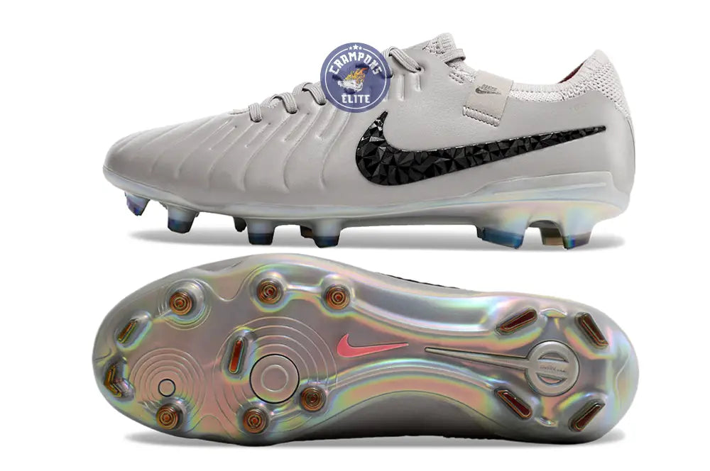 Tiempo Legend 10 Elite FG Rising Gem - Gris/Noir – Image 3