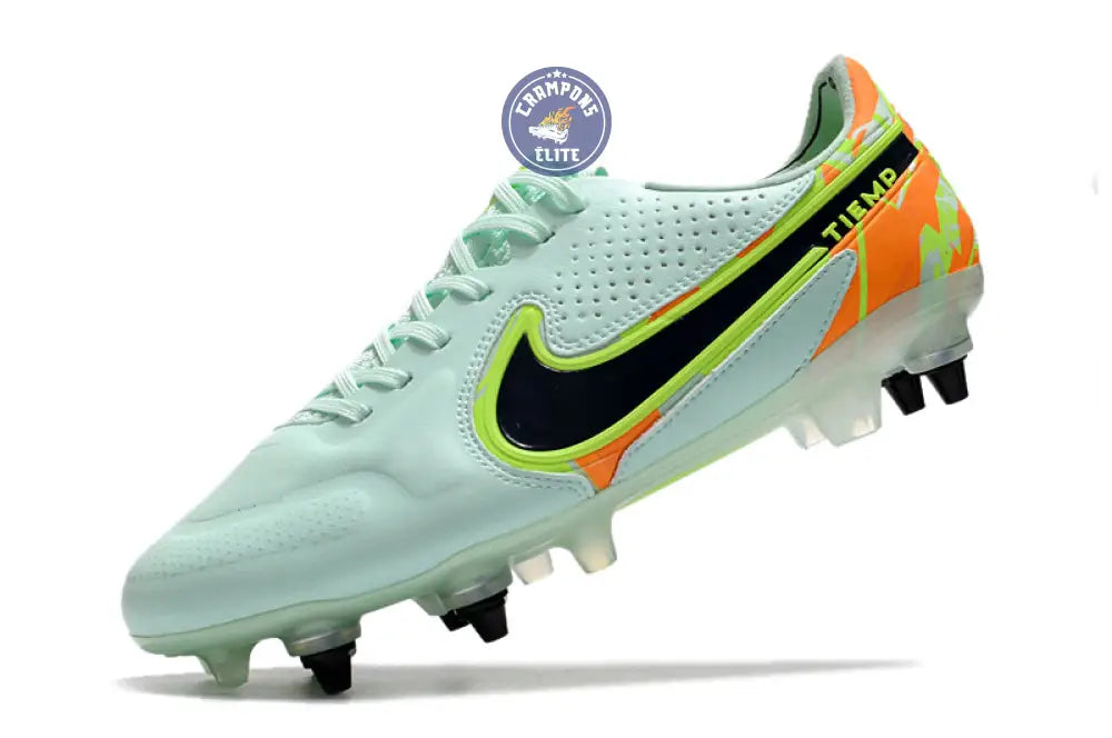 Tiempo Legend 9 SG Barely - Vert/Noirened Bleu/Orange – Image 4