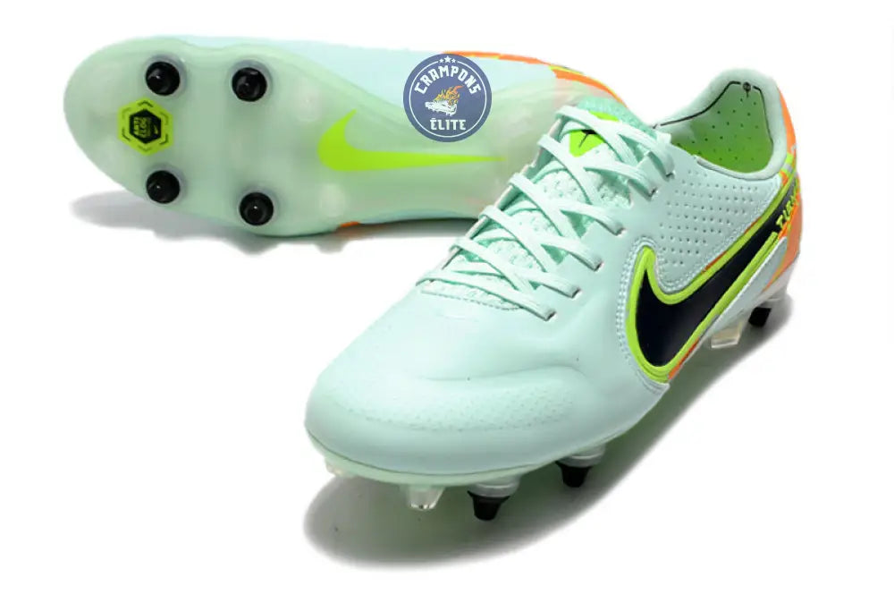 Tiempo Legend 9 SG Barely - Vert/Noirened Bleu/Orange – Image 2
