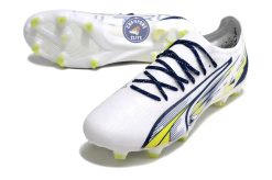 Alternative view of Ultra Ultimate FG Christian Pulisic - Blanc/Jaune/Bleu ÉDITION LIMITÉE